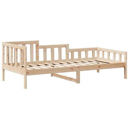 Day Bed with Roof without Mattress 80x200 cm Solid Wood