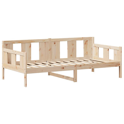 Day Bed with Roof without Mattress 80x200 cm Solid Wood