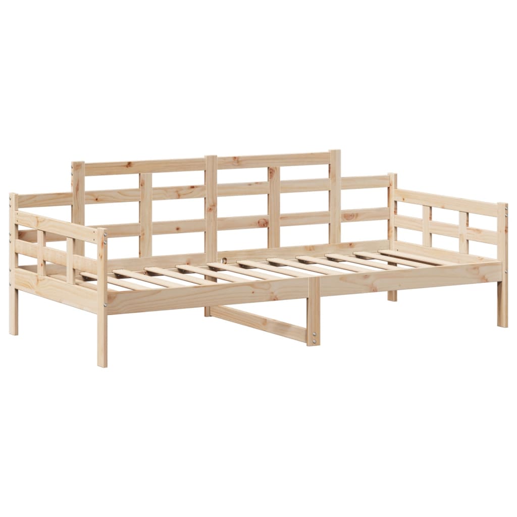 Day Bed with Roof without Mattress 80x200 cm Solid Wood