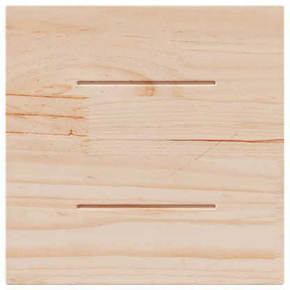 Table Top 40x40x2.5 cm Square Solid Wood Pine