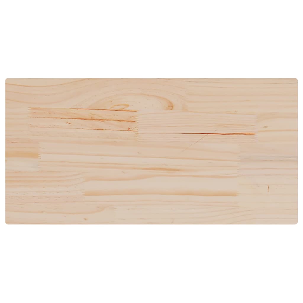 Table Tops 2 pcs 70x35x2.5 cm Rectangular Solid Wood Pine