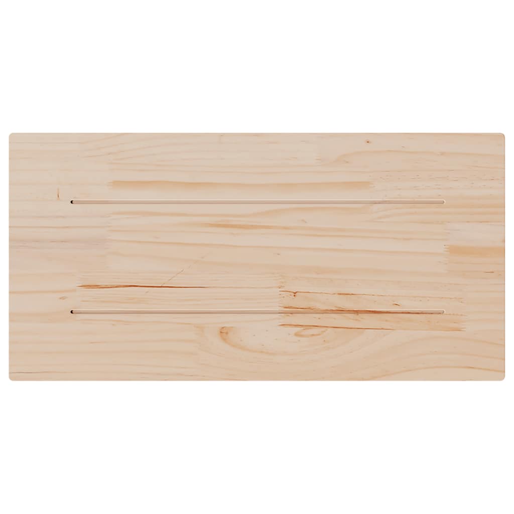 Table Tops 2 pcs 70x35x2.5 cm Rectangular Solid Wood Pine