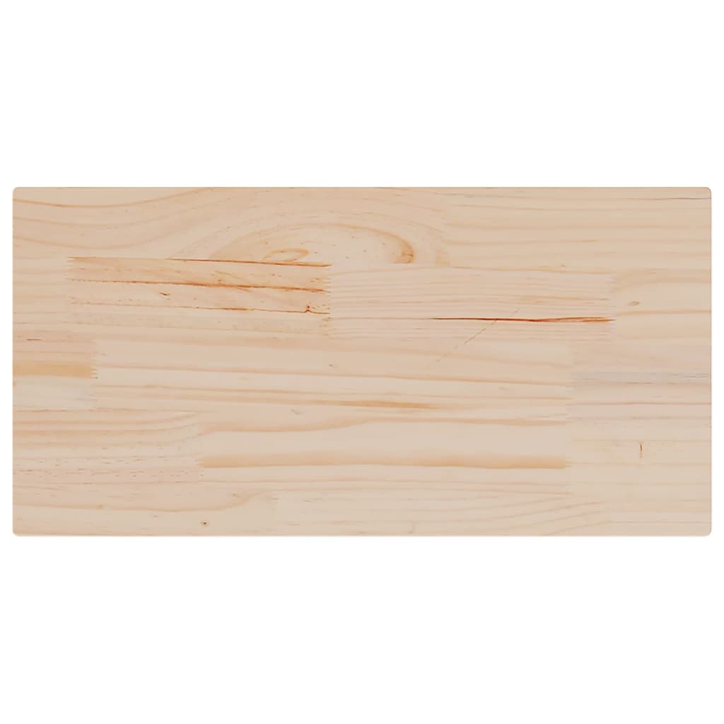 Table Tops 4 pcs 90x45x2.5 cm Rectangular Solid Wood Pine