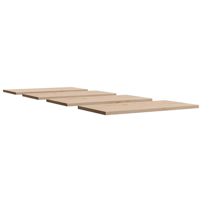 Table Tops 4 pcs 90x45x2.5 cm Rectangular Solid Wood Pine