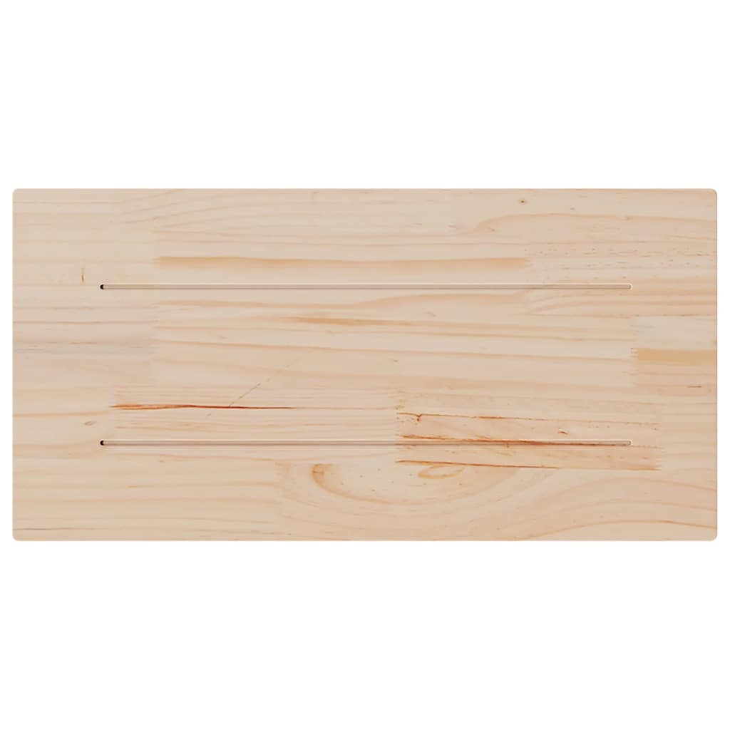 Table Tops 4 pcs 90x45x2.5 cm Rectangular Solid Wood Pine