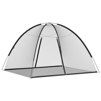 Mosquito Net Mongolia with Doors 220 Mesh Black 200x180x135 cm