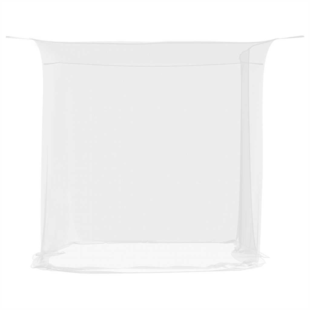 Hanging Mosquito Net 156 Mesh White 220x100x150 cm