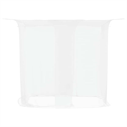 Hanging Mosquito Net 156 Mesh White 220x120x150 cm