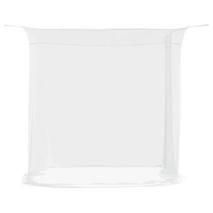Hanging Mosquito Net 156 Mesh White 220x120x150 cm
