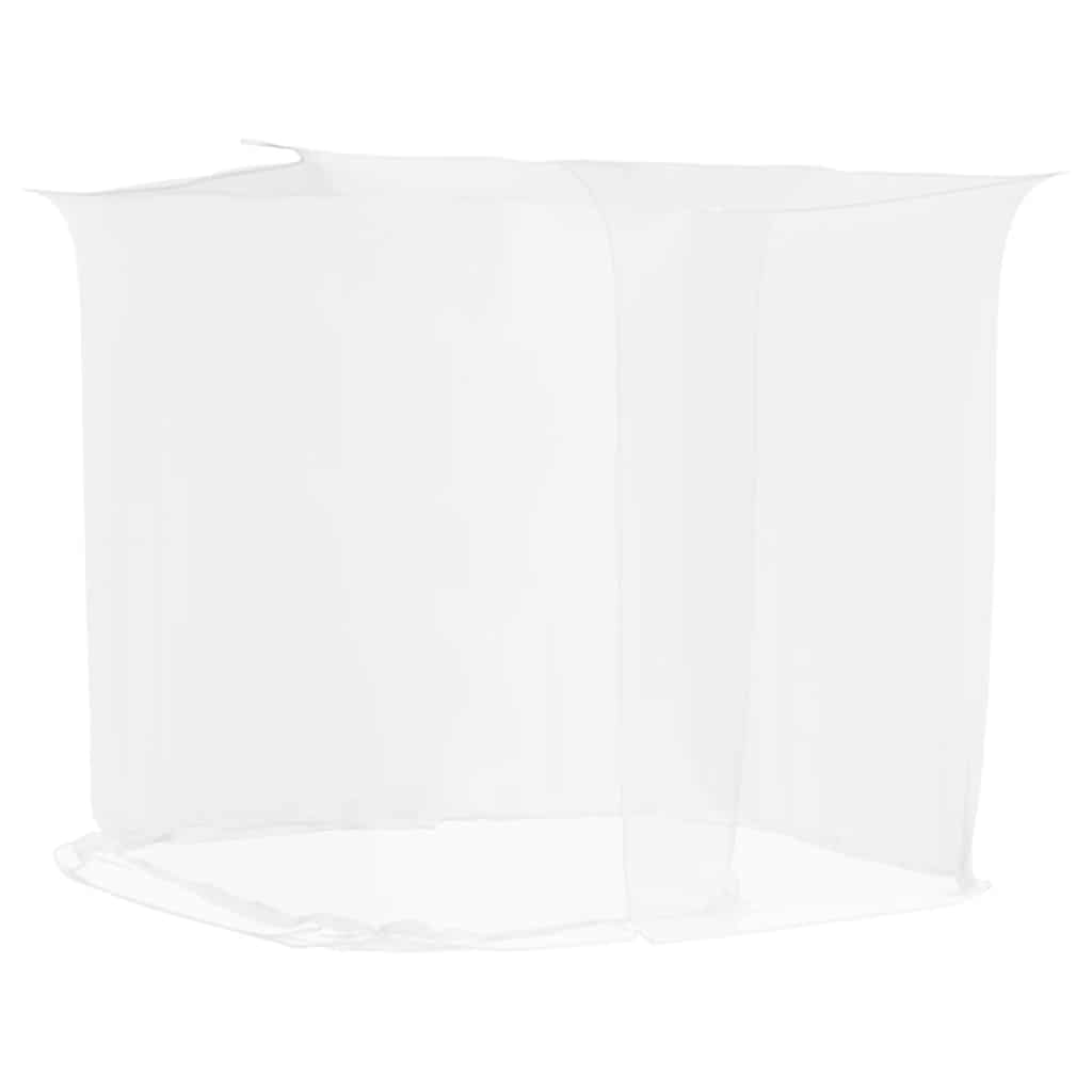 Hanging Mosquito Net 156 Mesh White 220x120x150 cm