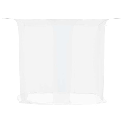 Hanging Mosquito Net 156 Mesh White 220x150x180 cm
