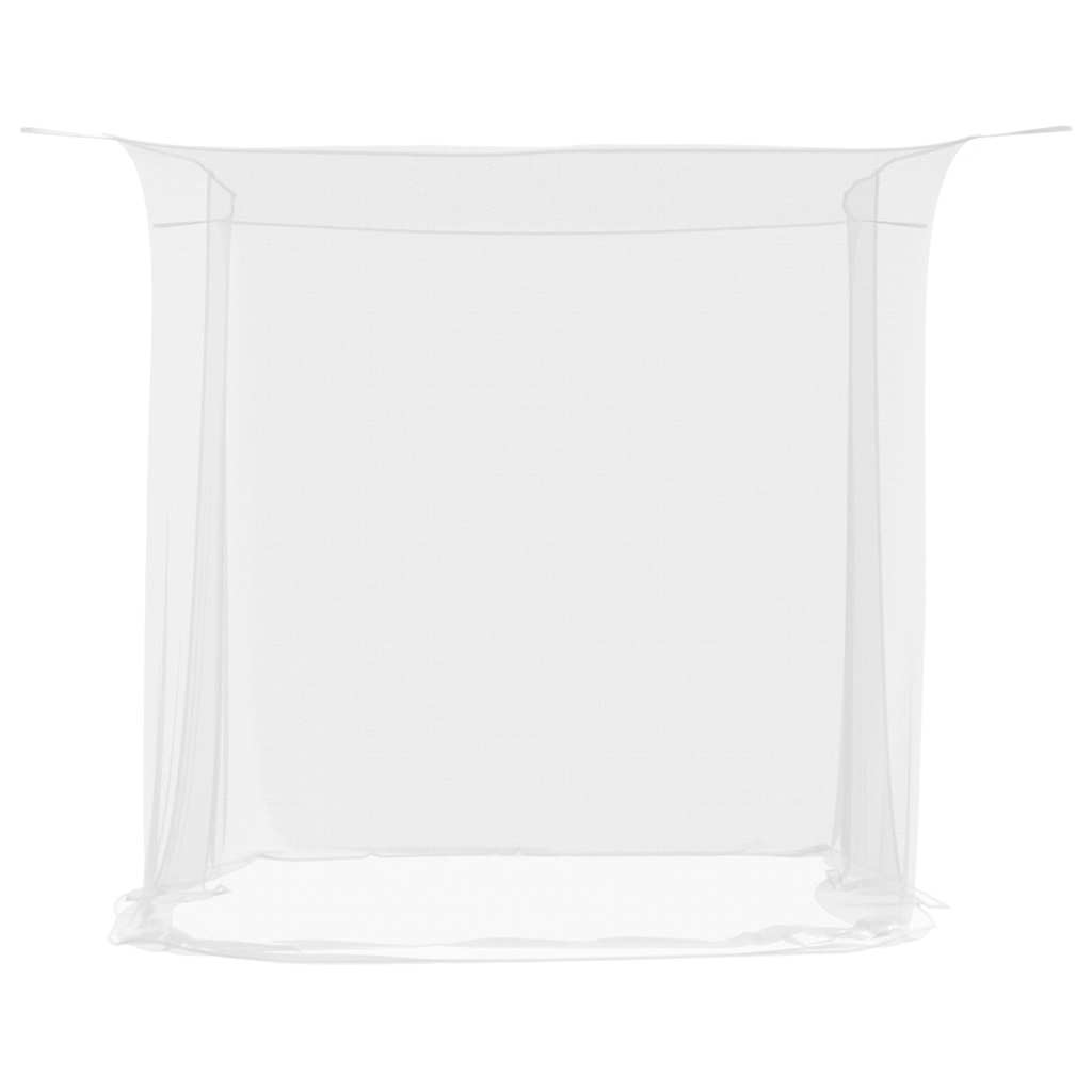 Hanging Mosquito Net 156 Mesh White 220x180x180 cm