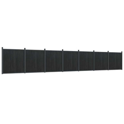 Fence Panel Grey 1218x186 cm WPC