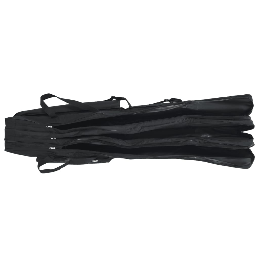 Fishing Rod Bag Black 150 cm Oxford Fabric