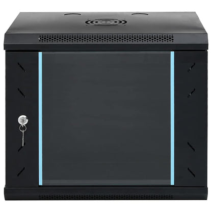 9U Wall Mounted Network Cabinet 19" IP20 53x40x45 cm