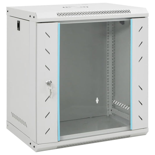 12U Wall Mounted Network Cabinet 19" IP20 53x40x60 cm