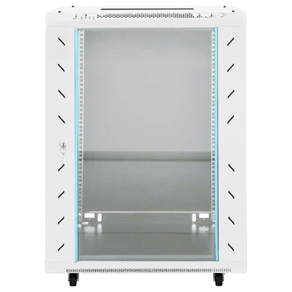 15U Network Cabinet with Swivel Feet 19" IP20 60x45x86 cm