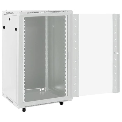 18U Network Cabinet with Swivel Feet 19" IP20 60x60x100 cm