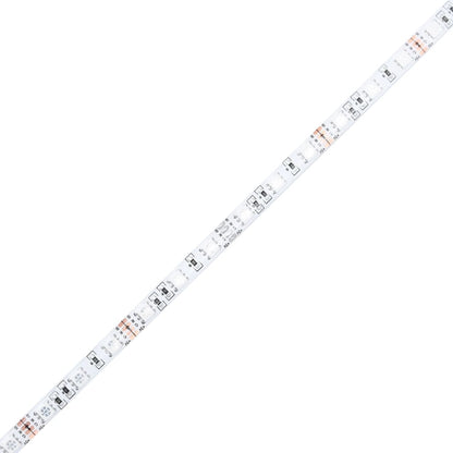 Coffee Table with Infinity LED Concrete Grey 70x50x50 cm