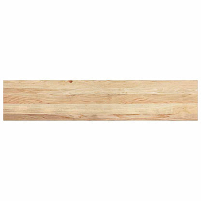 Stair Treads 4 pcs Untreated 120x25x2 cm Solid Wood Oak