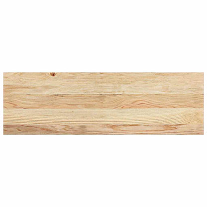 Stair Treads 4 pcs Untreated 80x30x2 cm Solid Wood Oak