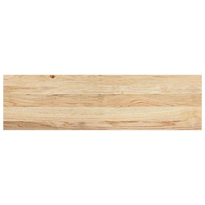 Stair Treads 4 pcs Untreated 90x30x2 cm Solid Wood Oak