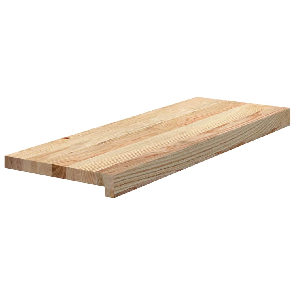 Stair Treads 16 pcs Untreated 70x30x2 cm Solid Wood Oak
