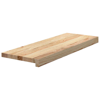 Stair Treads 16 pcs Untreated 70x30x2 cm Solid Wood Oak