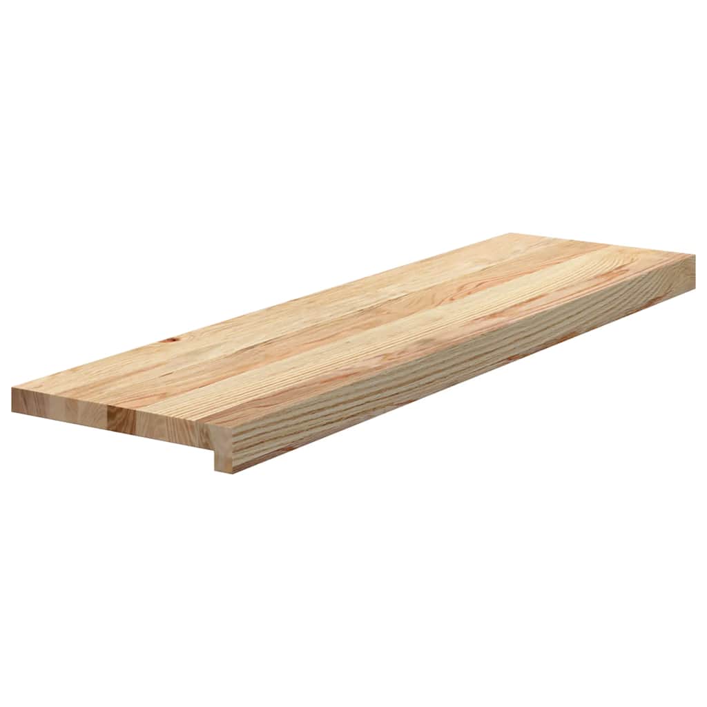 Stair Treads 20 pcs Untreated 90x30x2 cm Solid Wood Oak