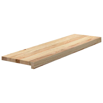 Stair Treads 20 pcs Untreated 90x30x2 cm Solid Wood Oak