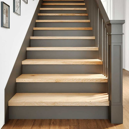 Stair Treads 20 pcs Untreated 90x30x2 cm Solid Wood Oak