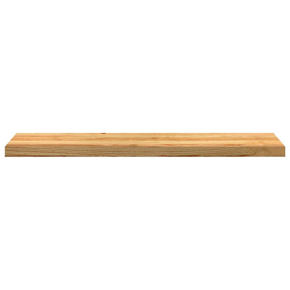 Stair Treads 4 pcs Light Brown 110x25x2 cm Solid Wood Oak
