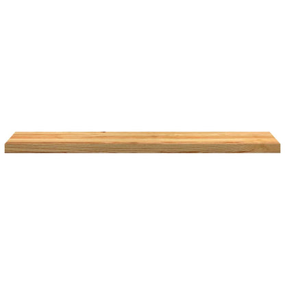 Stair Treads 4 pcs Light Brown 120x25x2 cm Solid Wood Oak