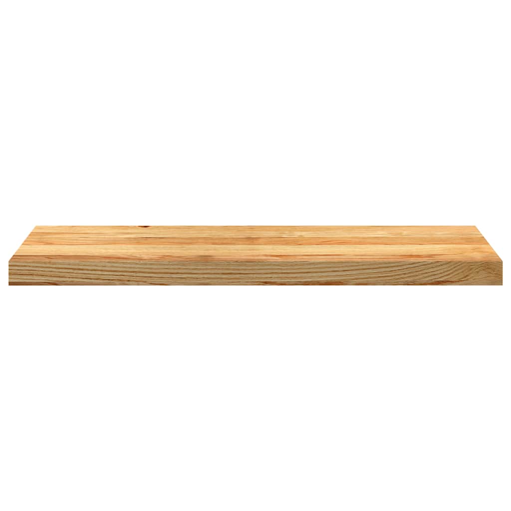 Stair Treads 8 pcs Light Brown 80x30x2 cm Solid Wood Oak