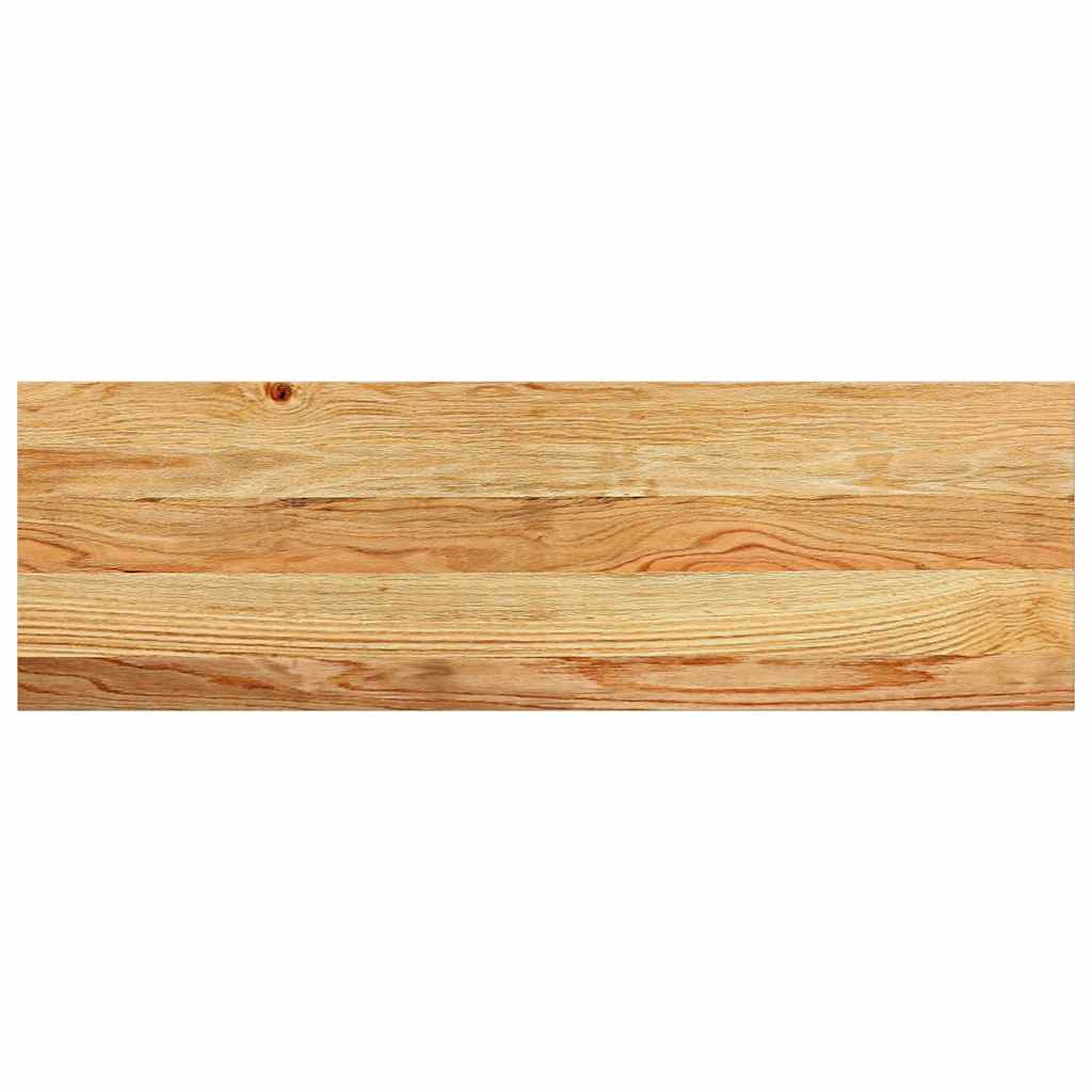 Stair Treads 12 pcs Light Brown 80x30x2 cm Solid Wood Oak