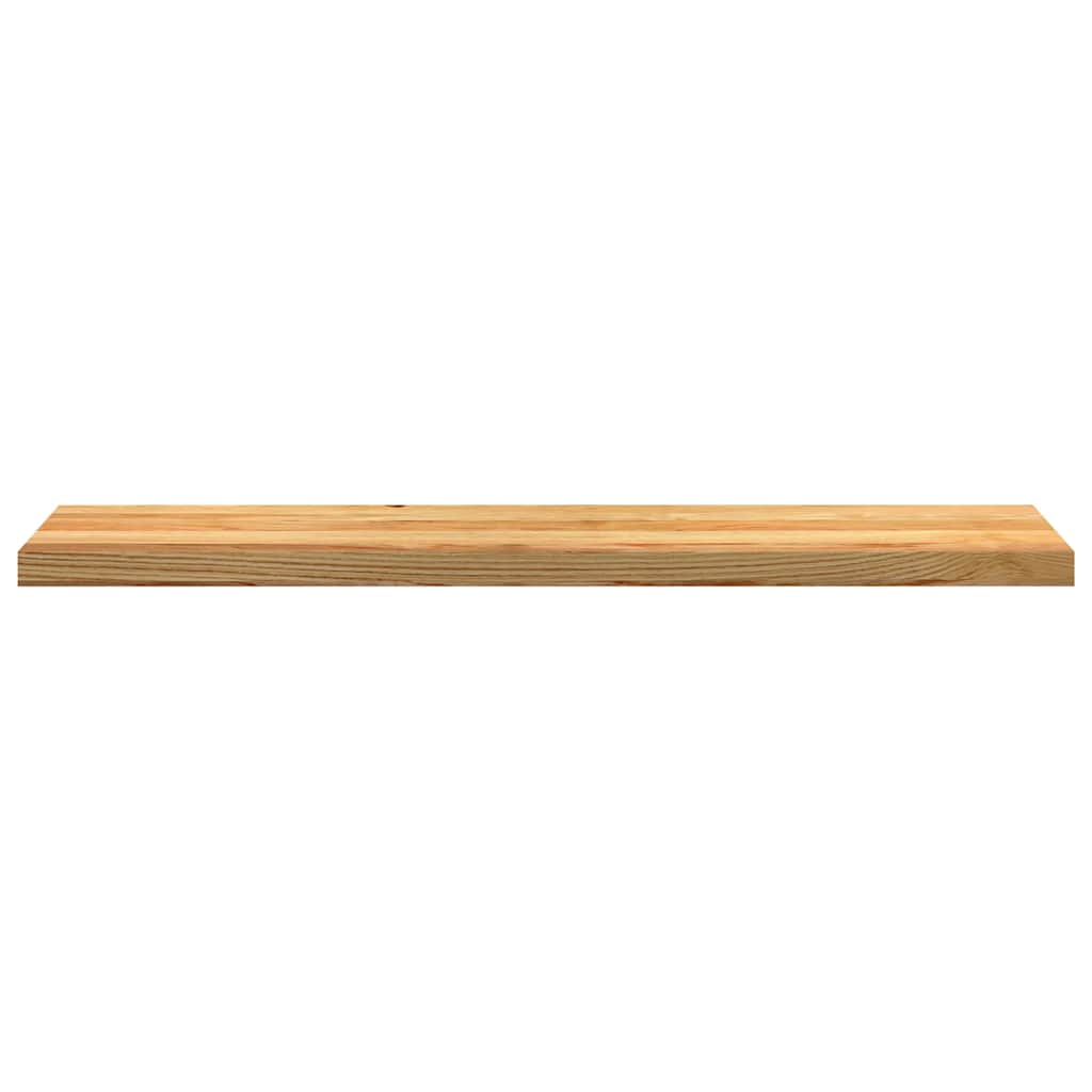 Stair Treads 16 pcs Light Brown 120x30x2 cm Solid Wood Oak