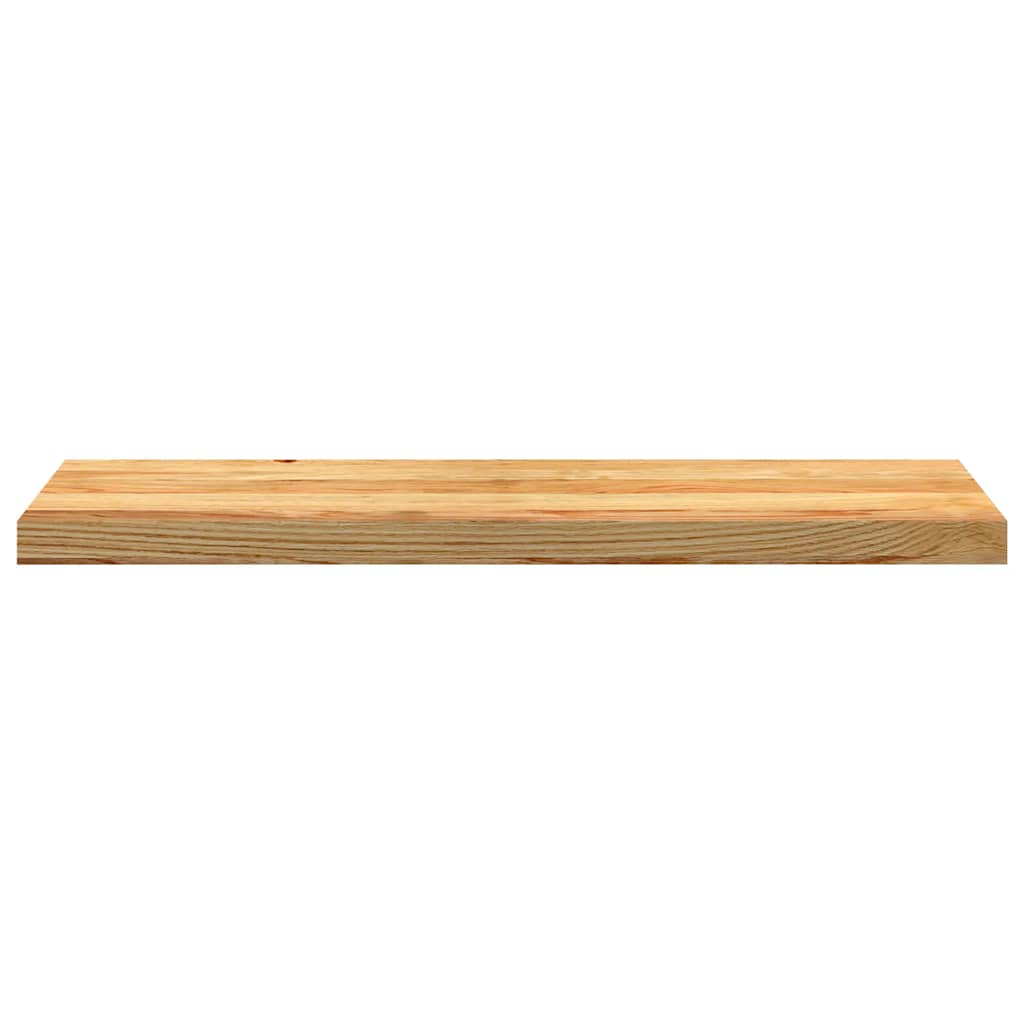 Stair Treads 20 pcs Light Brown 90x30x2 cm Solid Wood Oak