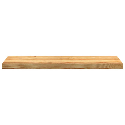 Stair Treads 20 pcs Light Brown 90x30x2 cm Solid Wood Oak
