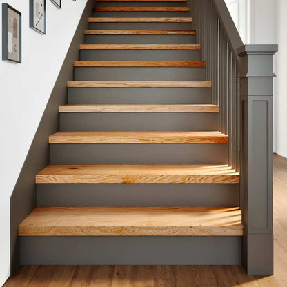 Stair Treads 20 pcs Light Brown 90x30x2 cm Solid Wood Oak