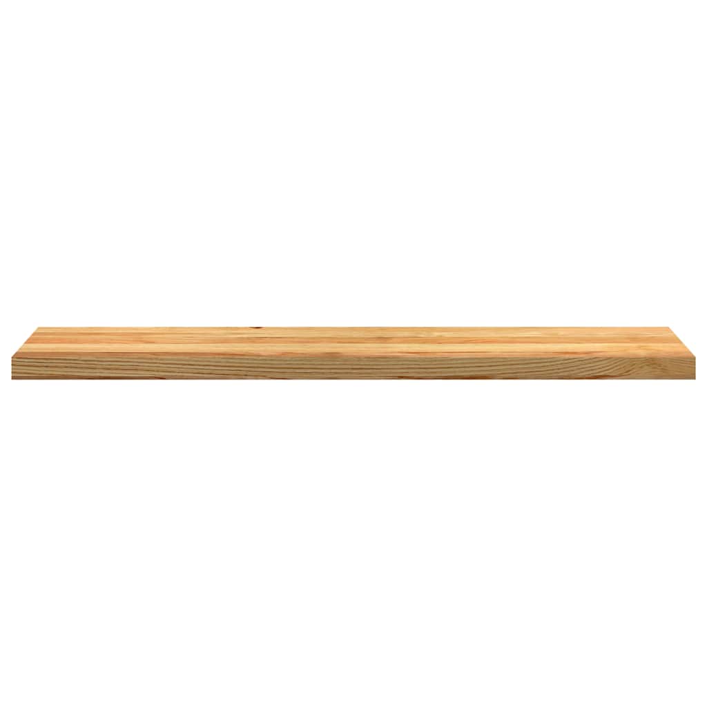 Stair Treads 20 pcs Light Brown 120x30x2 cm Solid Wood Oak
