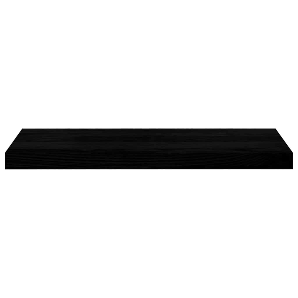 Stair Treads 4 pcs Brown Black 70x25x2 cm Solid Wood Oak