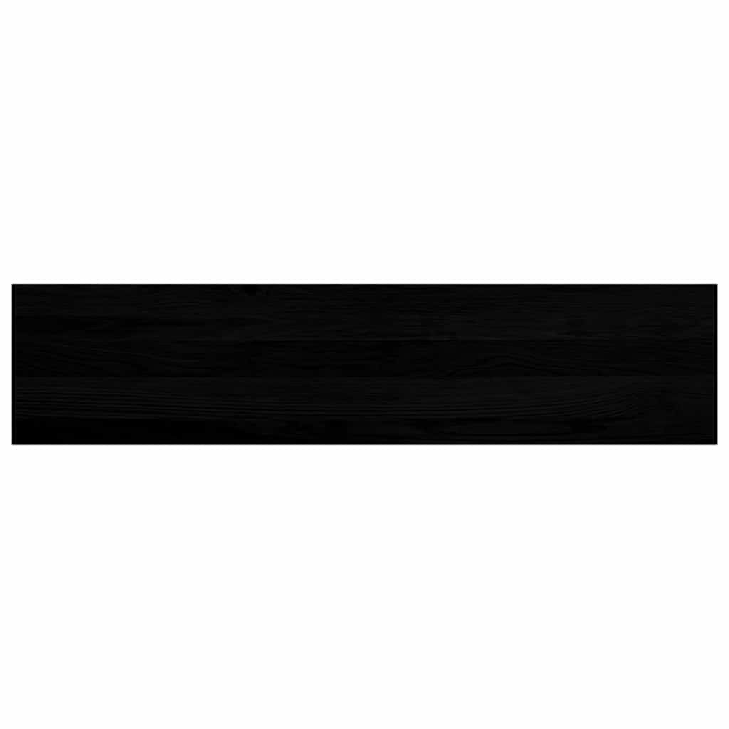 Stair Treads 4 pcs Dark Brown 110x30x2 cm Solid Wood Oak