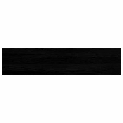 Stair Treads 4 pcs Dark Brown 110x30x2 cm Solid Wood Oak