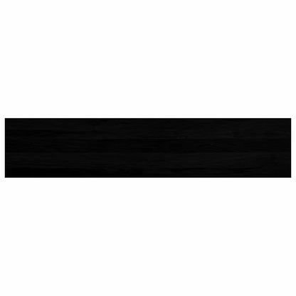 Stair Treads 4 pcs Brown Black 120x30x2 cm Solid Wood Oak