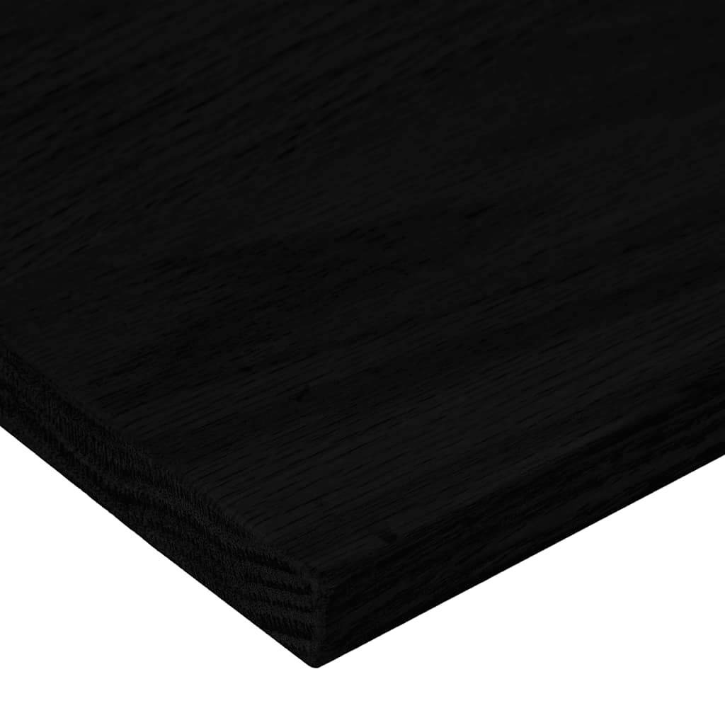 Stair Treads 8 pcs Dark Brown 110x25x2 cm Solid Wood Oak