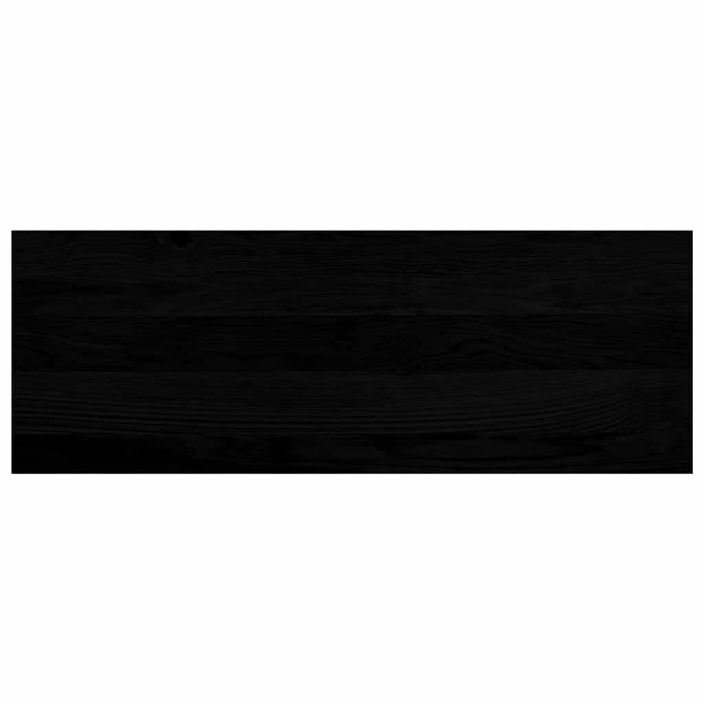 Stair Treads 8 pcs Brown Black 70x30x2 cm Solid Wood Oak