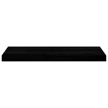 Stair Treads 8 pcs Brown Black 70x30x2 cm Solid Wood Oak