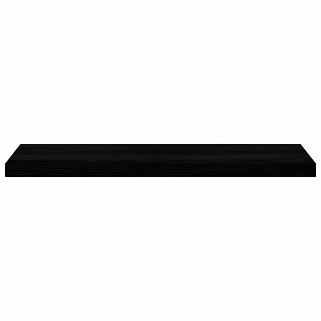 Stair Treads 8 pcs Brown Black 90x30x2 cm Solid Wood Oak