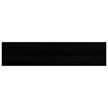 Stair Treads 8 pcs Dark Brown 110x30x2 cm Solid Wood Oak