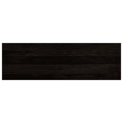 Stair Treads 12 pcs Dark Brown 80x25x2 cm Solid Wood Oak